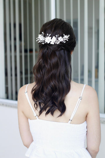 Pente Boho Floral Pri Grinaldas